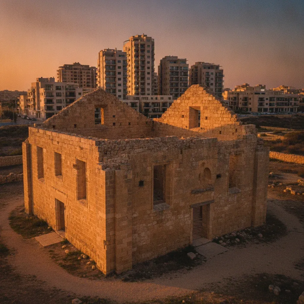 Malta Approves Residential Tower Next to 400-Year-Old Church Ruins, Heritage Experts Sound Alarm