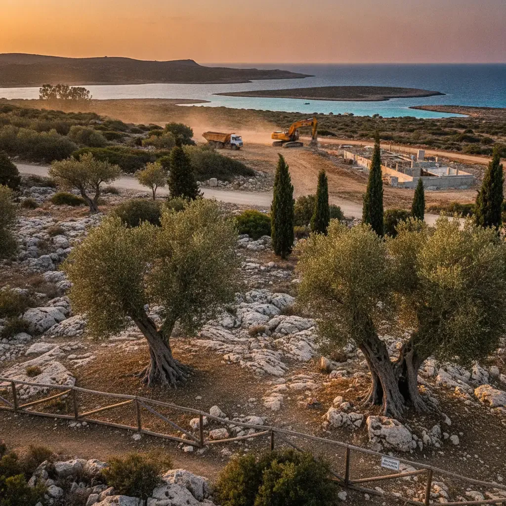 Comino's Protected Status Under Threat as Approved Resort Development Begins Tree Removal