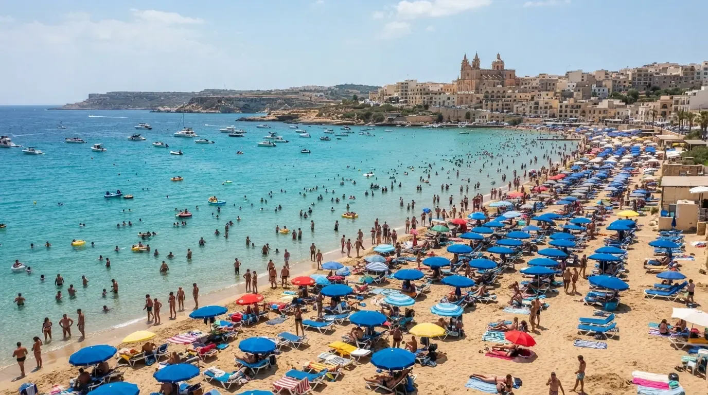 Malta Named Europe's Most Crowded Island as New Tourism Rules Take Effect