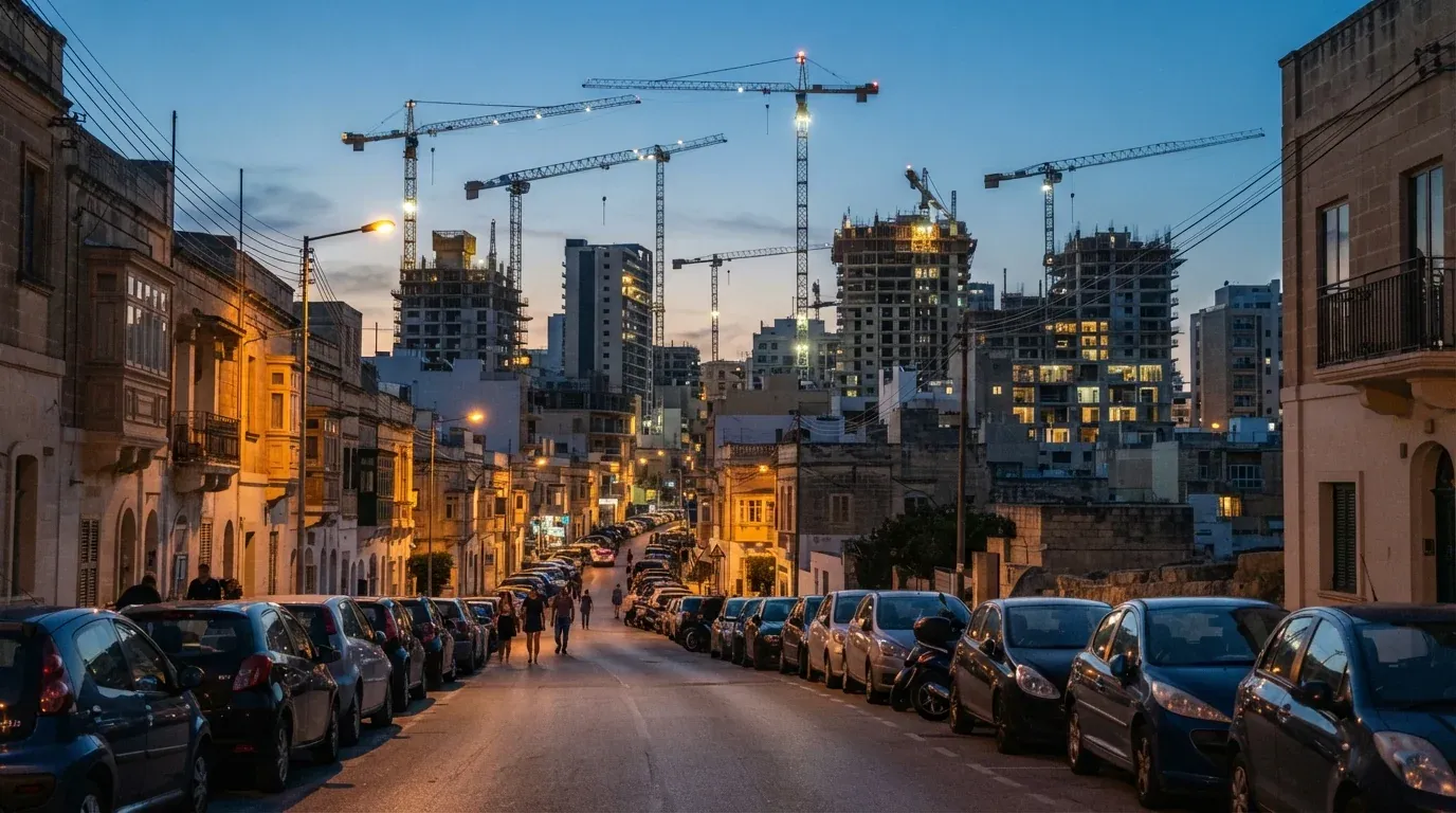 Gżira Residents Fight Twin Hotel Plans Citing Parking and Noise Crisis